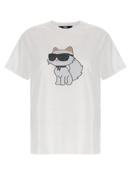 'Ikonik 2.0' T-shirt KARL LAGERFELD White