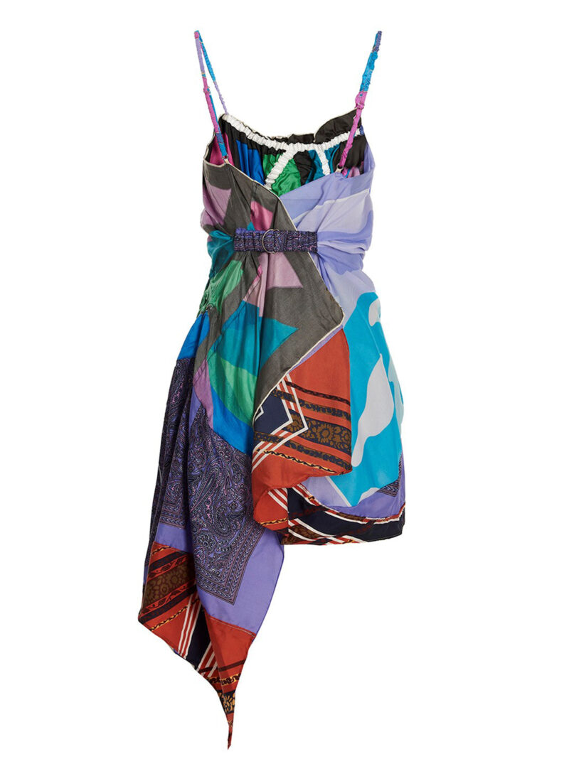 'Slip Scarf' dress 1/OFF Multicolor