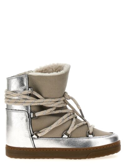 'Nowles' ankle boots ISABEL MARANT Silver