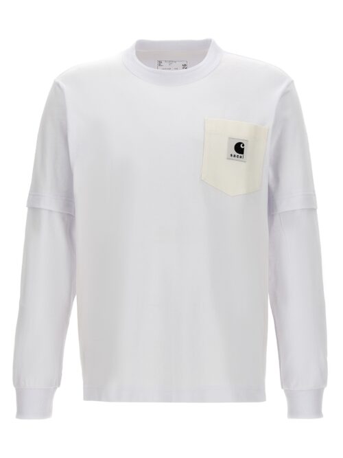 T-shirt Sacai x Carhartt WIP SACAI White