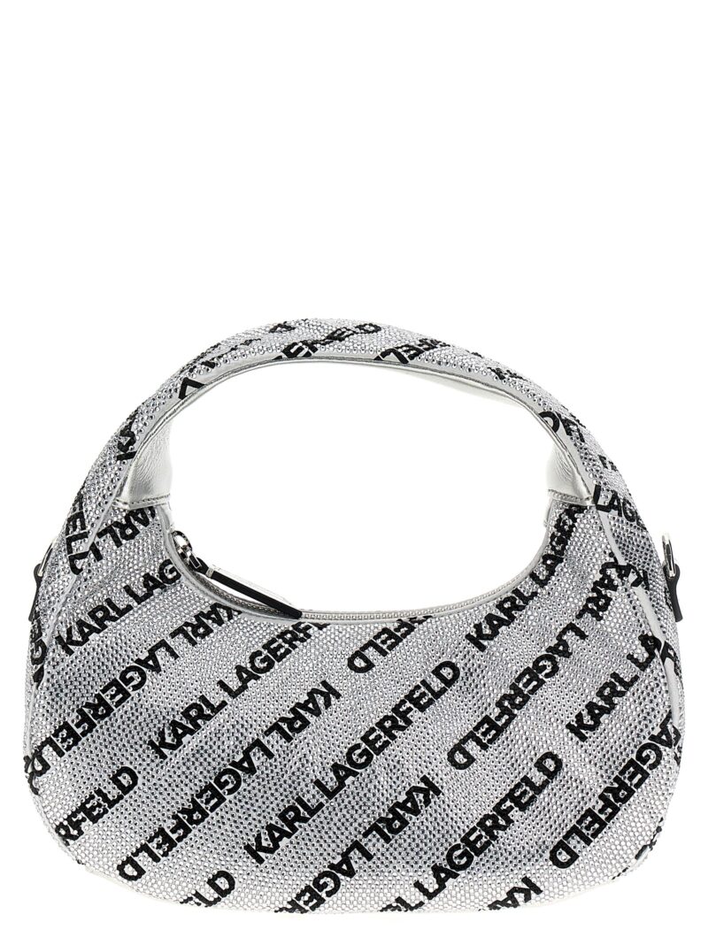 'K/Kushion Hobo' handbag KARL LAGERFELD Silver