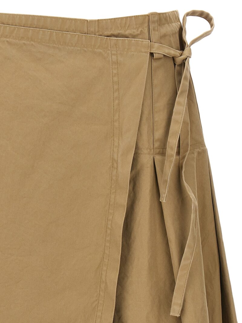 'Skilt' skirt Woman DRIES VAN NOTEN Beige