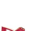 Logo sandals TWIN SET Fuchsia