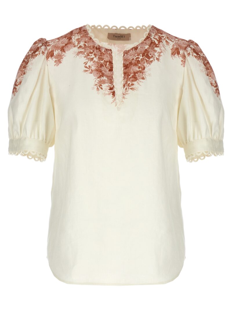 'Toile' blouse TWIN SET White