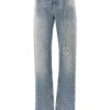 Belted jeans THE ATTICO Light Blue