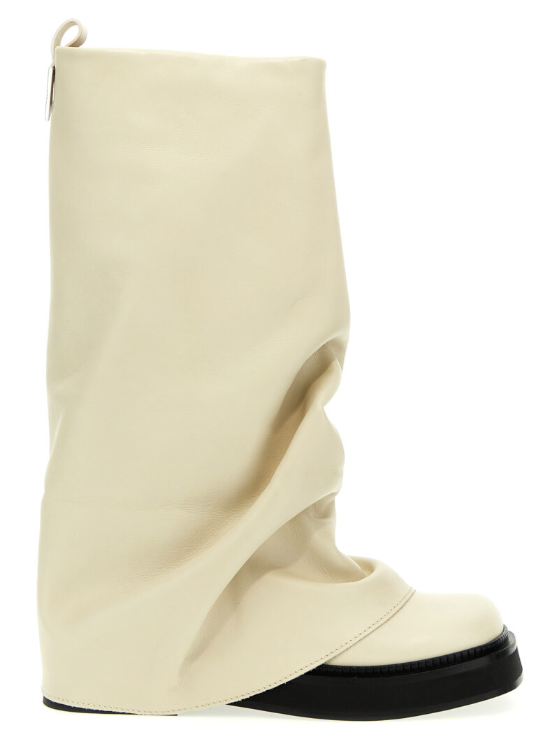 'Robin' boots THE ATTICO White