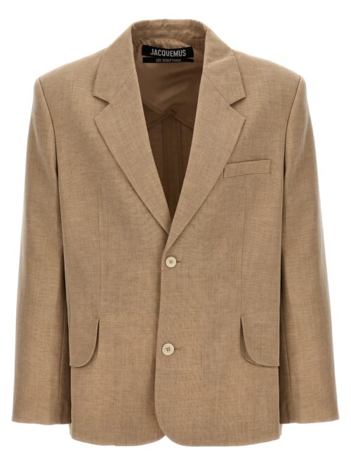 'La veste Titolo' blazer JACQUEMUS Beige