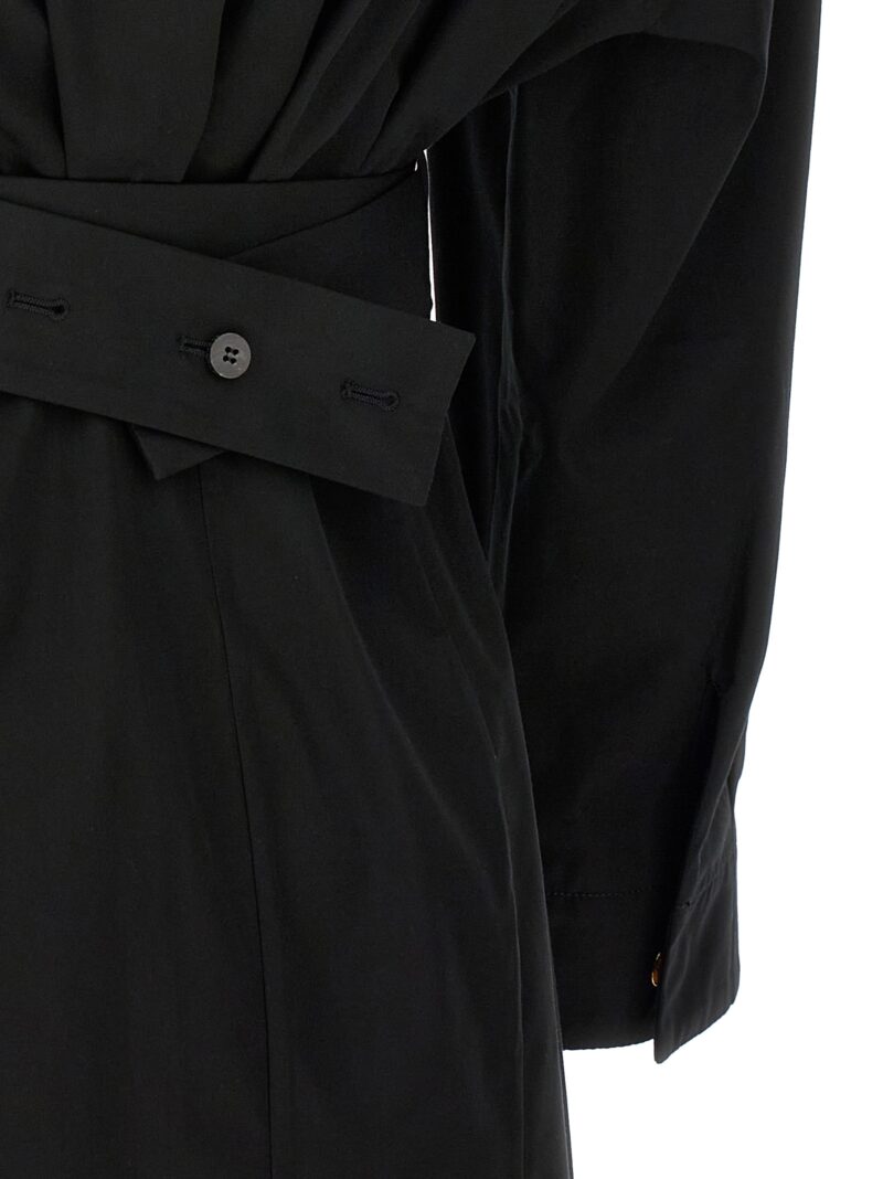 'La Robe Chemise' dress 100% cotton JACQUEMUS Black