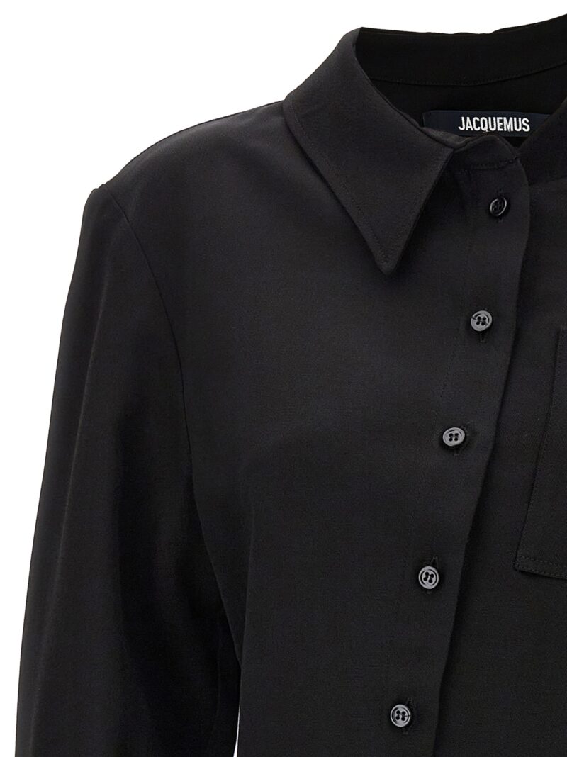 'La chemise Pablo' shirt Woman JACQUEMUS Black