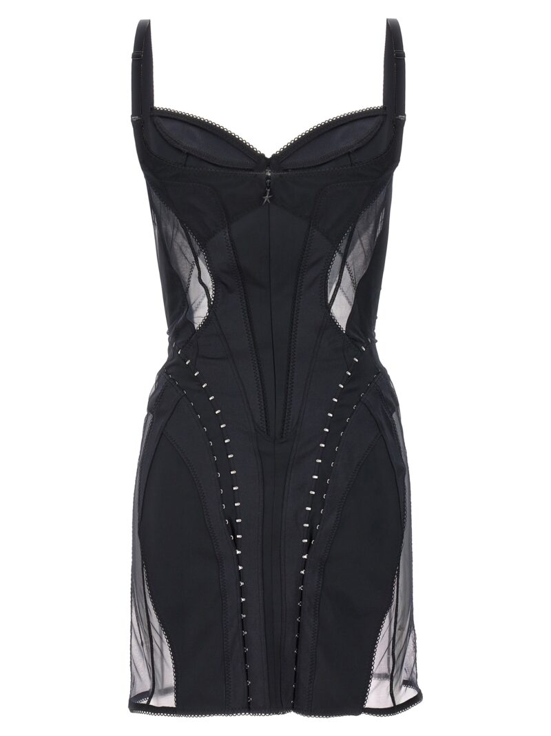 'lingerie corset' dress 24P1RO1565842B1919 MUGLER Black