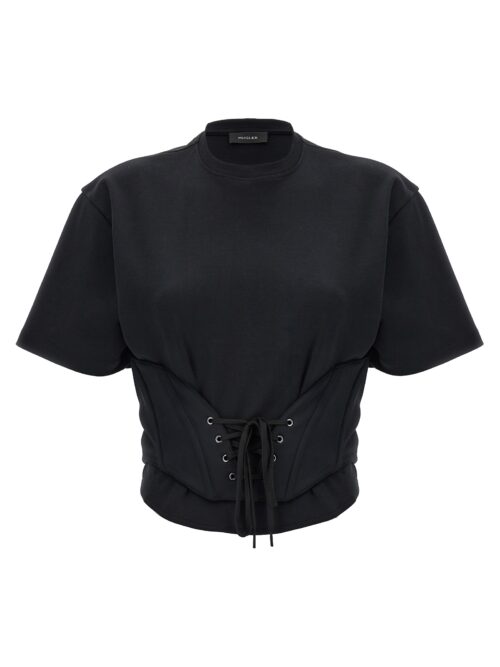 Corset T-shirt MUGLER Black