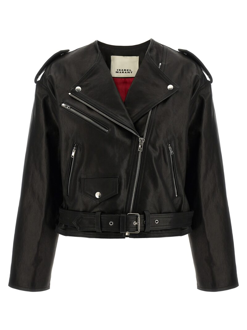 'Audric' biker jacket ISABEL MARANT Black