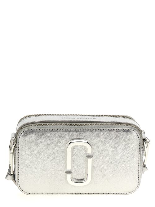 'The Metallic Snapshot' crossbody bag MARC JACOBS Silver