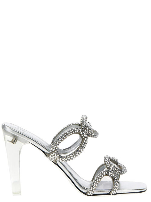 'Chain 1967' Valentino Garavani sandals VALENTINO GARAVANI Silver