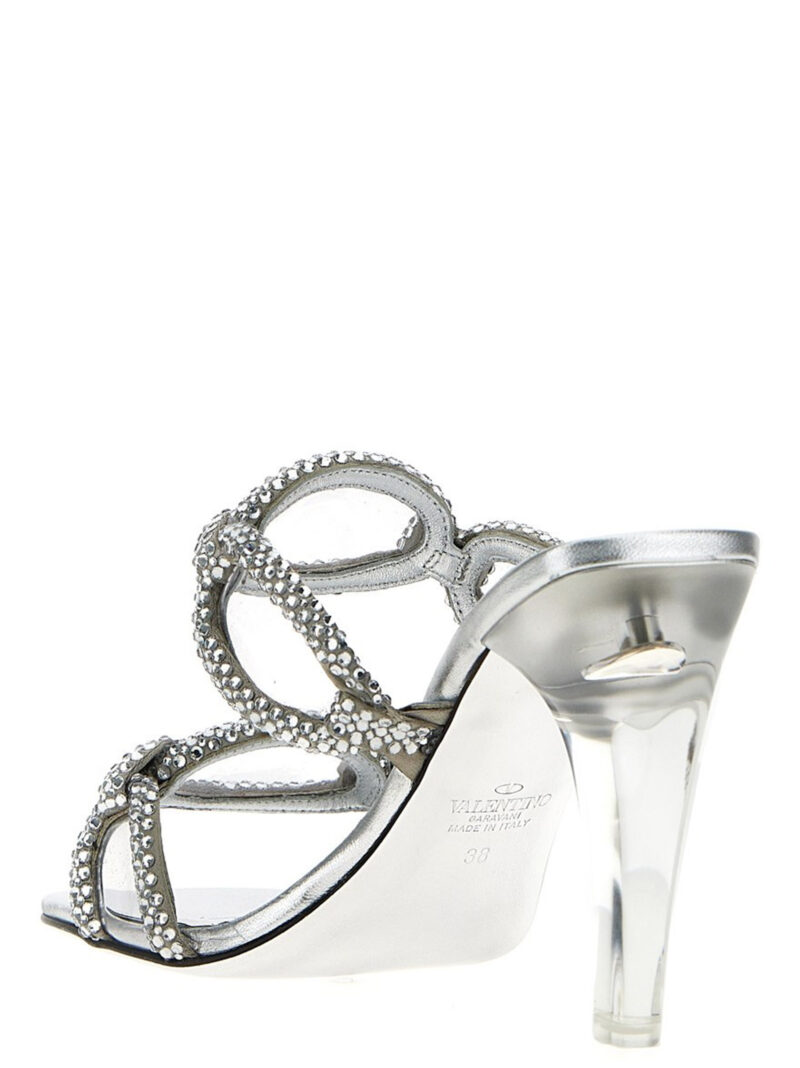 'Chain 1967' Valentino Garavani sandals 2W2S0GH5APLS13 VALENTINO GARAVANI Silver