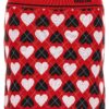 'Hearts' skirt MSGM Multicolor