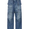 Cargo jeans MSGM Blue
