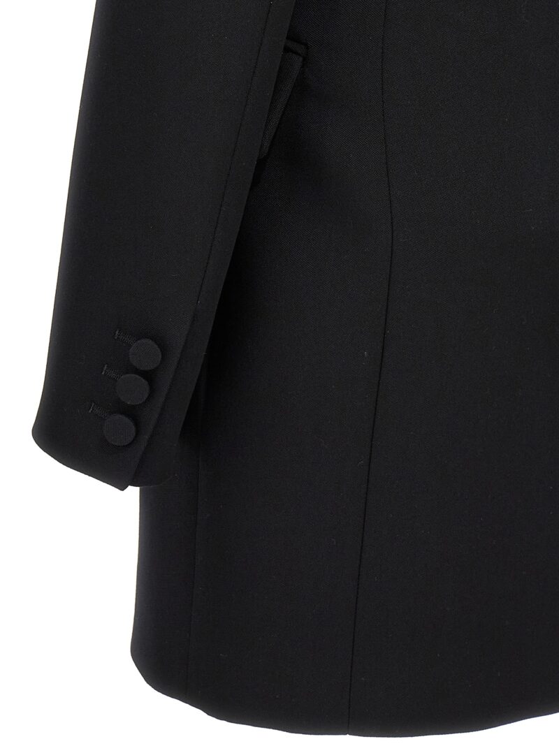 Valentino tuxedo dress 100% virgin wool VALENTINO GARAVANI Black