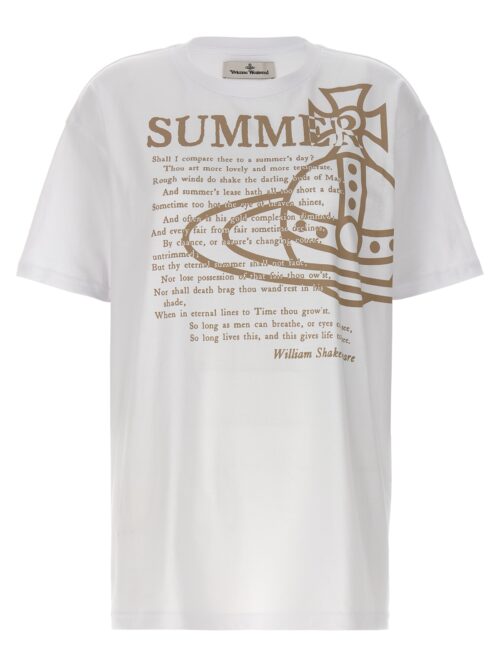 'Summer' T-shirt VIVIENNE WESTWOOD White