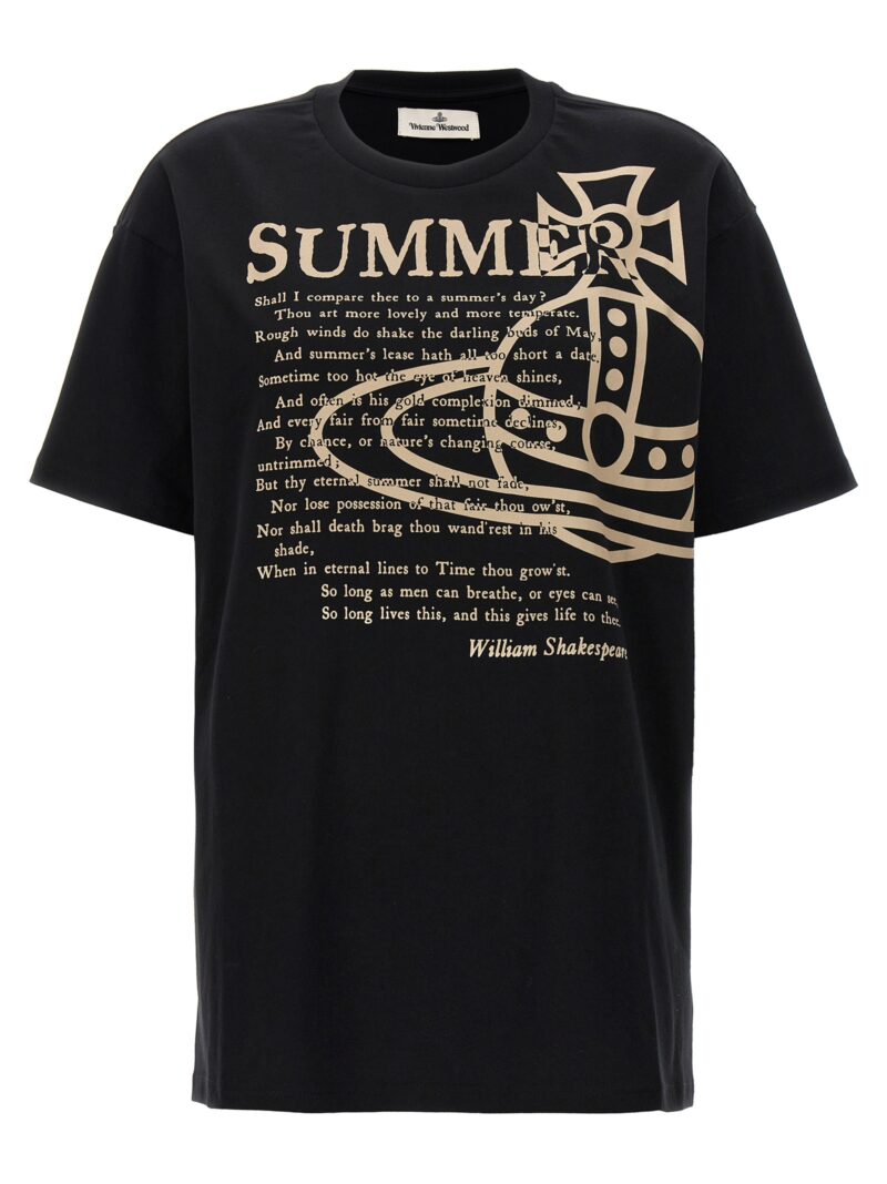 'Summer' T-shirt VIVIENNE WESTWOOD Black