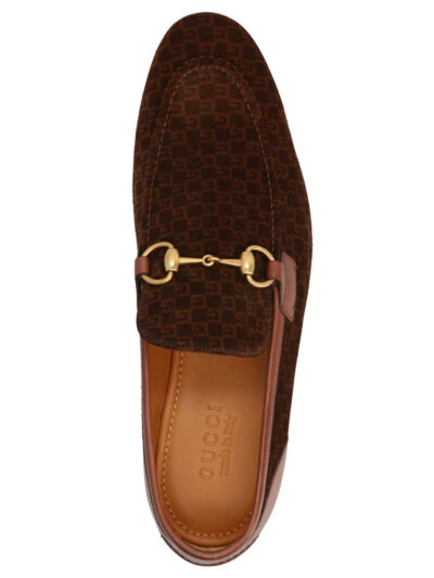 'Gucci Jordaan' loafers GUCCI Brown