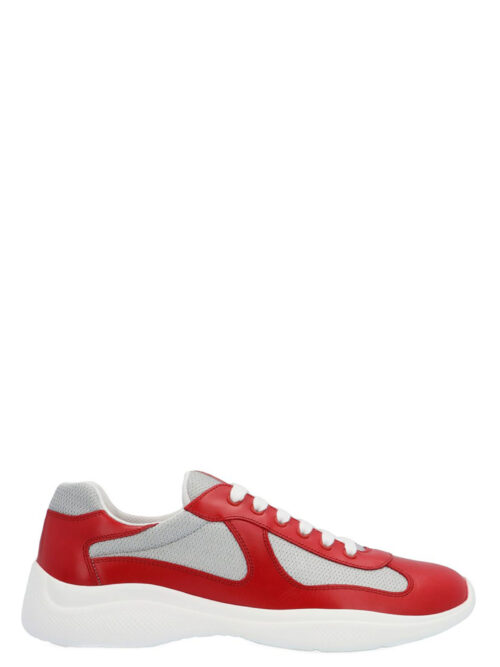 'America's cup' sneakers PRADA Red