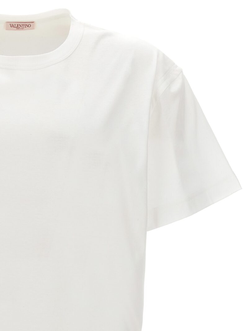 'Maison Valentino label' T-shirt Man VALENTINO GARAVANI White