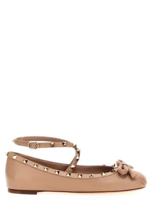 Valentino Garavani 'Rockstud' ballet flats VALENTINO GARAVANI Pink