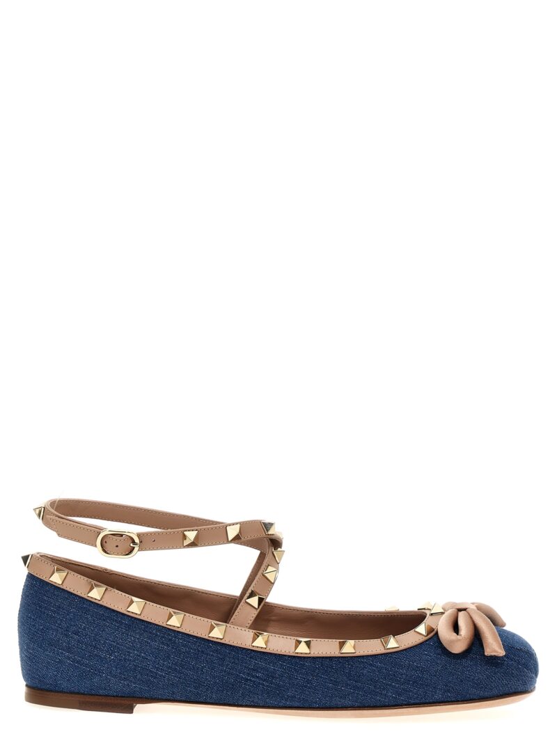 Valentino Garavani 'Rockstud' ballet flats VALENTINO GARAVANI Blue