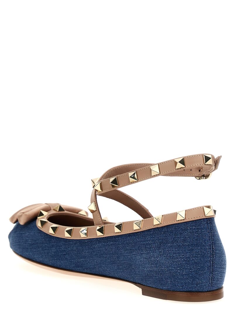 Valentino Garavani 'Rockstud' ballet flats Woman VALENTINO GARAVANI Blue