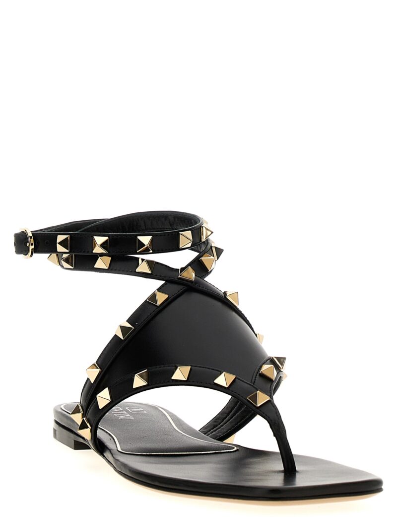 Valentino Garavani 'Rockstud' sandals Woman VALENTINO GARAVANI Brown