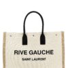 'Rive Gauche' large shopping bag SAINT LAURENT White/Black