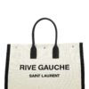 Shopping 'Rive Gauche' grande SAINT LAURENT White/Black