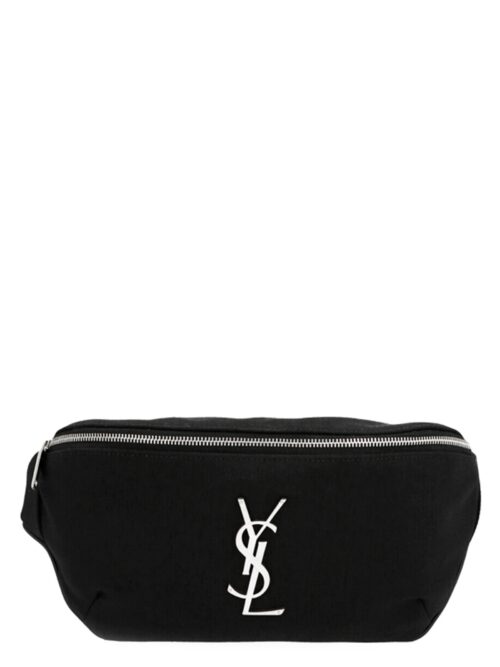 'Classic Logo Monogramme' waist bag SAINT LAURENT Black