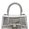 'Hourglass XS' handbag BALENCIAGA Silver