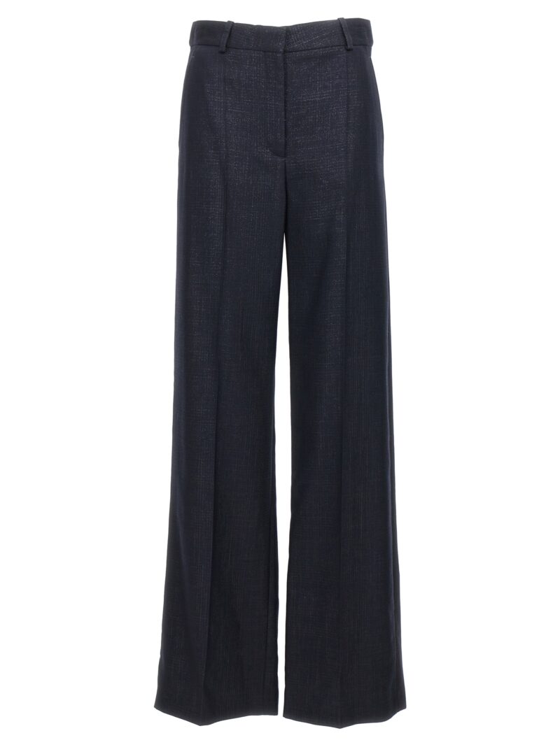 Lurex pants STELLA MCCARTNEY Blue