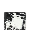 'McQueen Graffiti' wallet ALEXANDER MCQUEEN White/Black