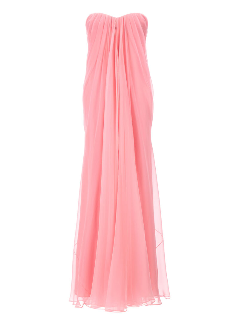 Draped dress ALEXANDER MCQUEEN Pink