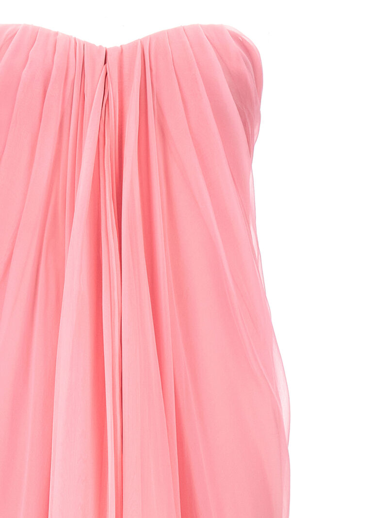 Draped dress Woman ALEXANDER MCQUEEN Pink