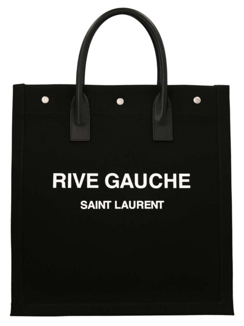 'Rive Gauche North/South' shopping bag SAINT LAURENT White/Black