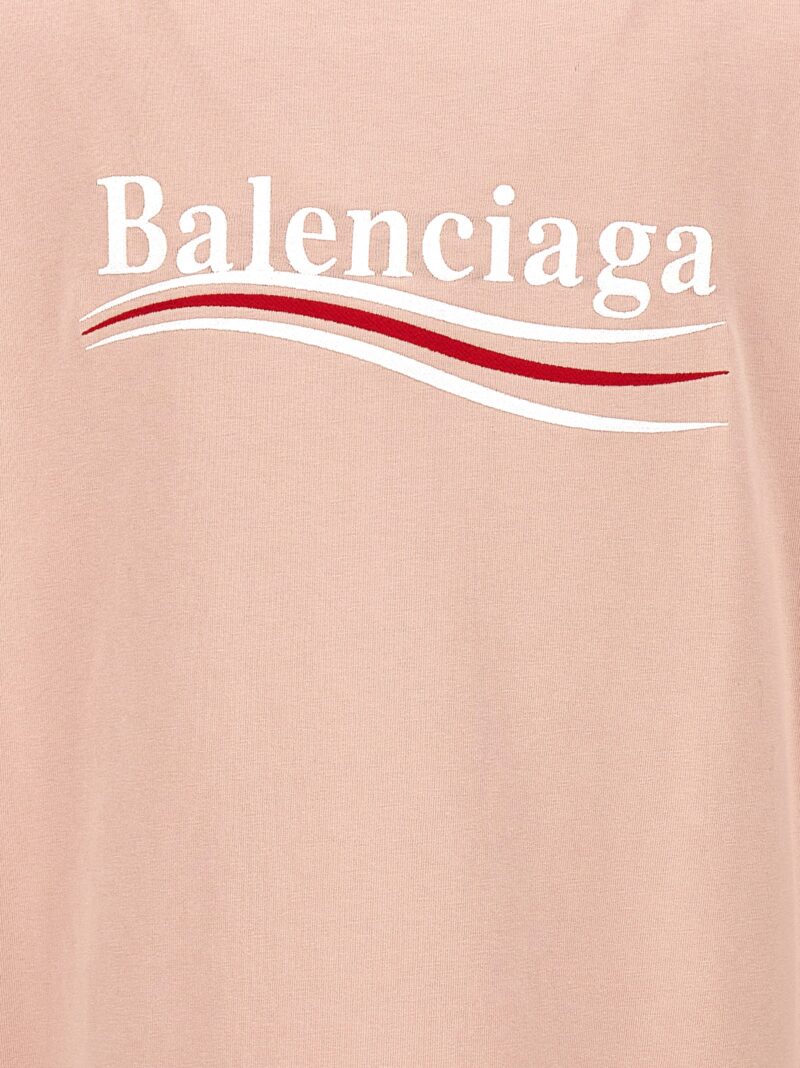 'Political campaign' t-shirt 100% cotton BALENCIAGA Pink