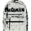 'Metropolitan' backpack ALEXANDER MCQUEEN White/Black