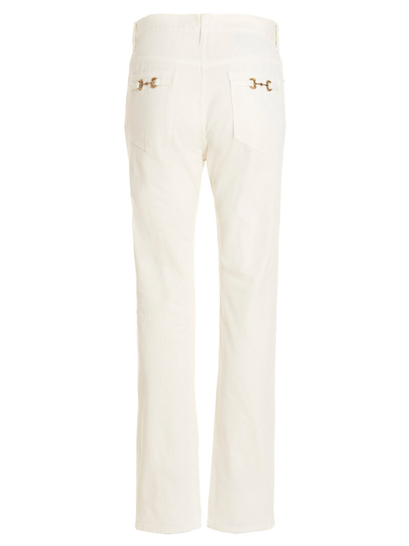 Morsetto jeans GUCCI White