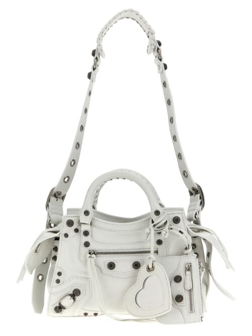 'Neo Cagole XS' shoulder bag BALENCIAGA White