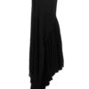 Asymmetrical Pleated’ dress BALENCIAGA Black