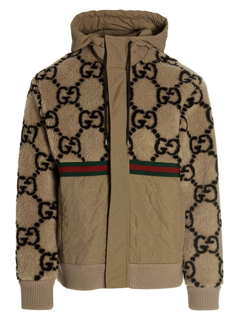'GG' jacquard jacket GUCCI Beige