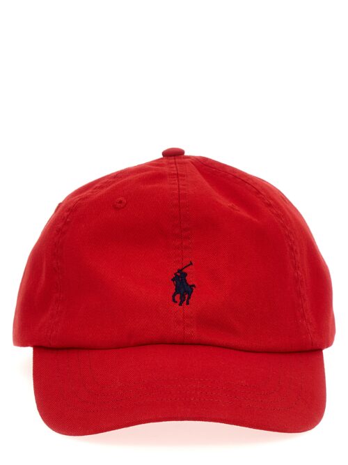 Logo embroidery cap POLO RALPH LAUREN Red