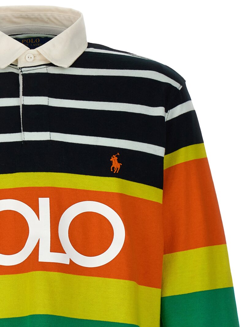 Logo striped polo shirt Man POLO RALPH LAUREN Multicolor