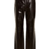 Leather pants GUCCI Brown