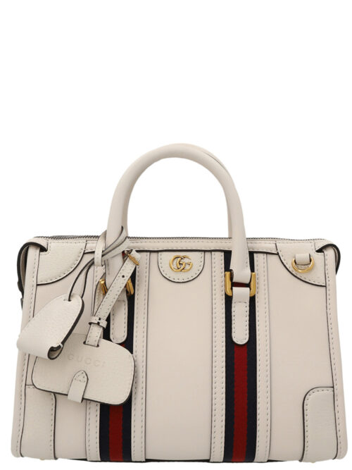 'Double G' small handbag GUCCI White